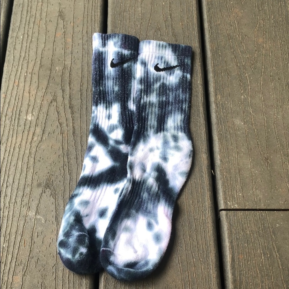 Black Nike VSCO handmade socks!